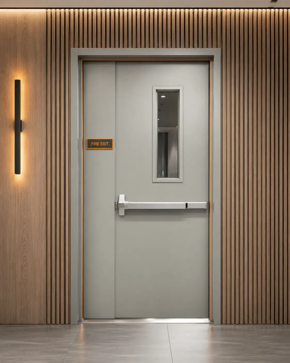 Steel door